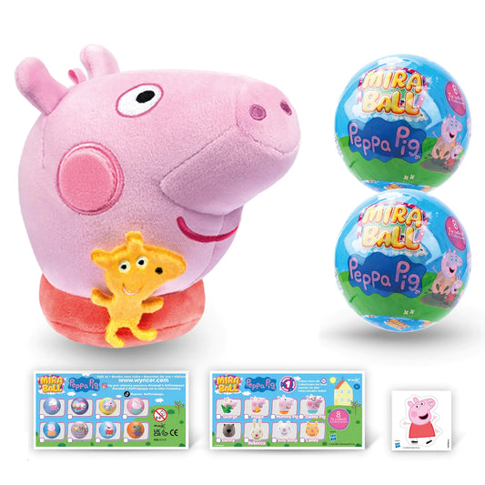 Peppa Pig MiraBall Mystery Plush (2-Pack)