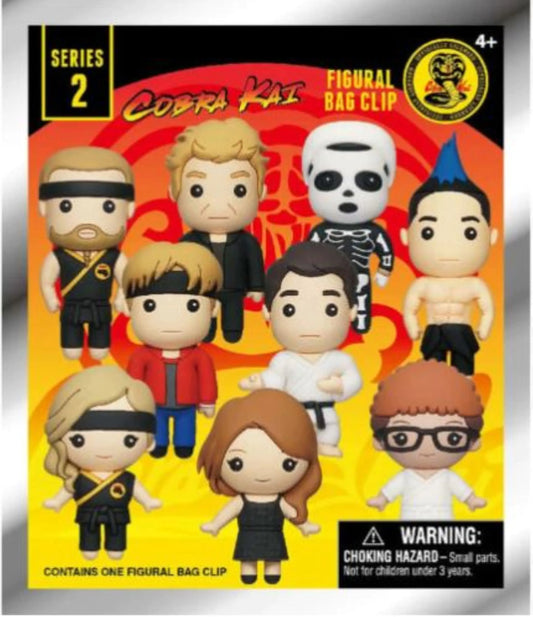 Cobra Kai Series 2 3D Figural Foam Bag Clip - Blind Bag (1pc)
