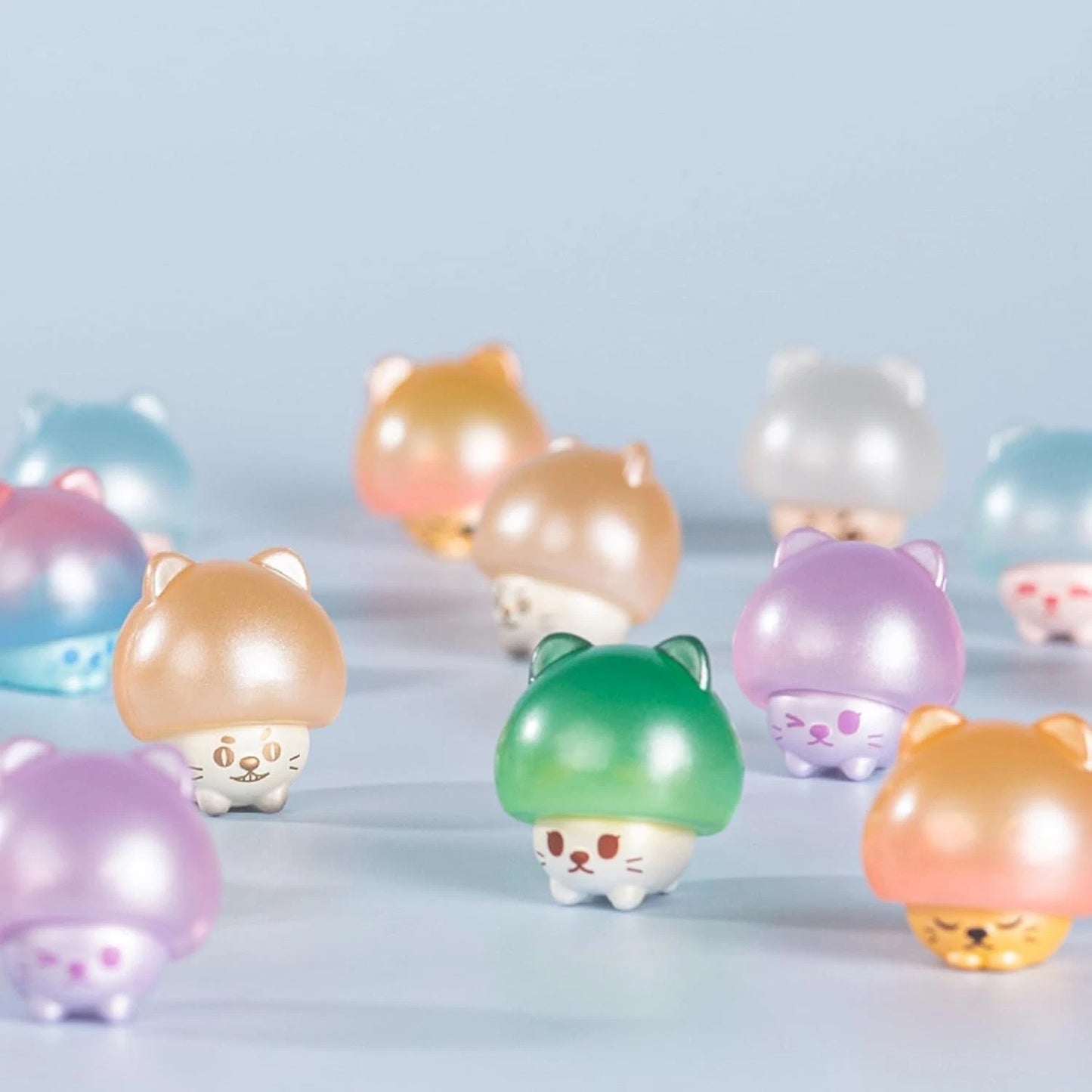 BEEMAI Mushroom Cat Series Figures - Blind Pack (5 items in 1 pack) (1pc)