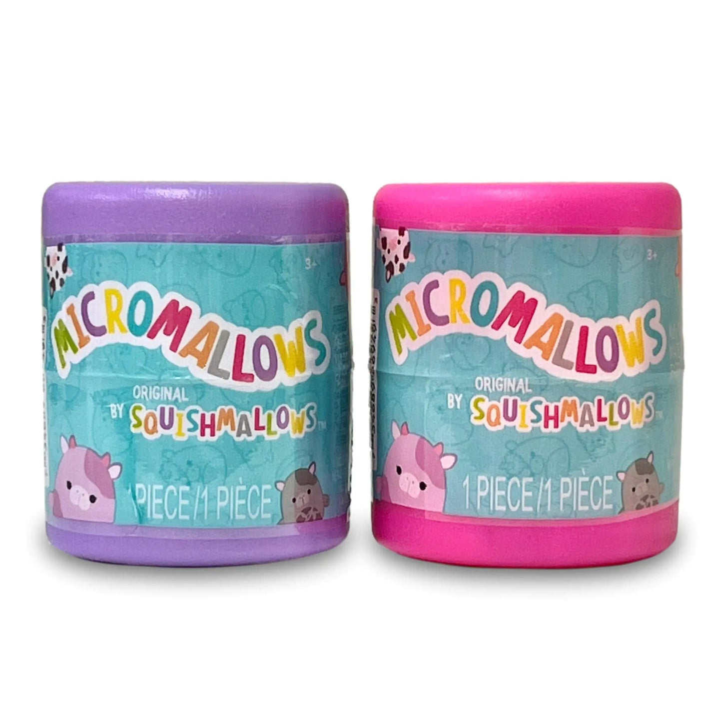 Squishmallows Micromallows Sea Cow Squad Mystery 2-Pack | Mini 2.5” Plush Blind Bag