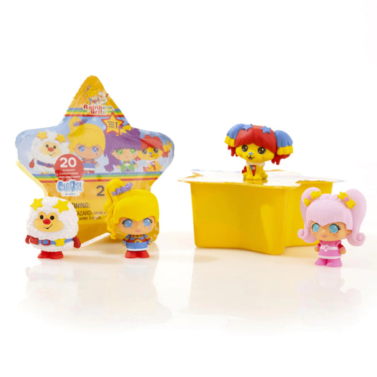 The Loyal Subjects Rainbow Brite Cheebee Surprise 2-Pack – Includes 4 Collectible 1.5” Mystery Micro Figures