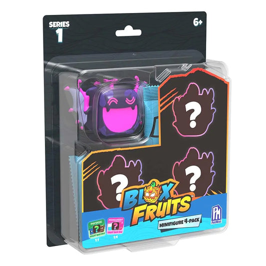 Blox Fruits Series 1 Mystery Mini Figure 4-Pack (1pc)