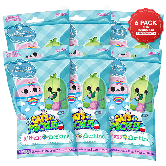Kittens vs Gherkins Mystery Bags 6-Pack