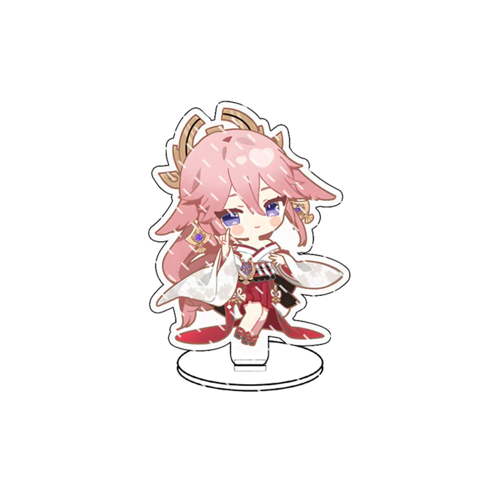 Genshin Impact Acrylic Stand Figures (Chibi Style)