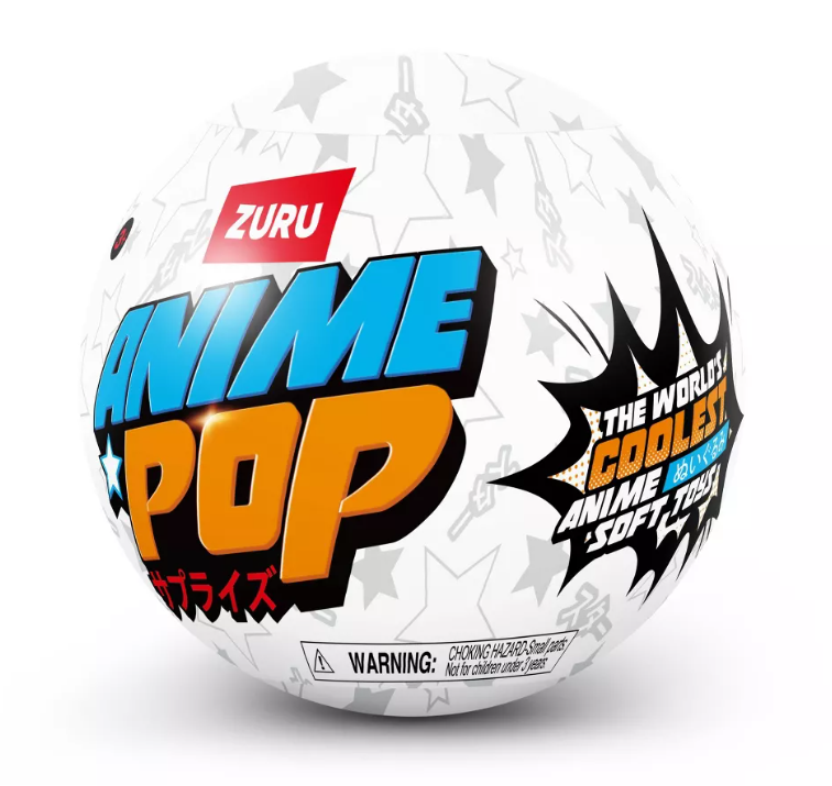 Anime Pop! Surprise Plush Ball (Series 1) - ZURU Blind Bag